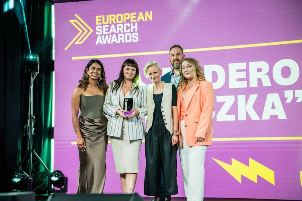 midero at european search awards
